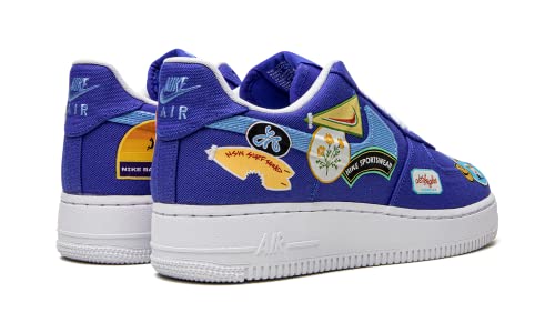 Image of Nike Wmns Air Force 1 `07 PRM LA Racer - Racer Blue / University Blue / White
