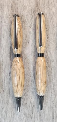 Made by Massing Handcrafted Bourbon Barrel Twist Ball Point