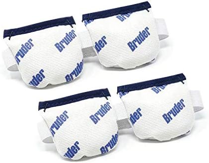 Bruder Moist Heat Eye Compress | Microwave Activated | Moist Heat Eye Mask | Reusable, Washable, and Non-allergenic | Fast Acting and Effective Relief for Dry Eye and Other Eye Irritation |(Pack of 2)