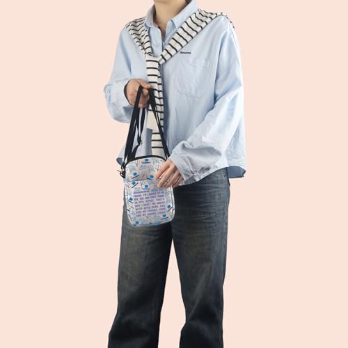 MNIGIU Odysseas Book Inspired Gift Olympic Gods Crossbody Bag Odysseas Book Lover Gift Greek Mythology G-ift4