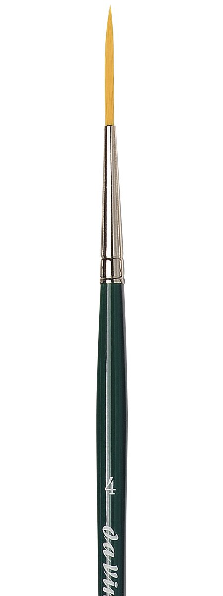 Da Vinci 1270 Series Lettering Brush, Synthetic Fiber, Green, 19.1 x 0.17 x 30 cm - Image 2