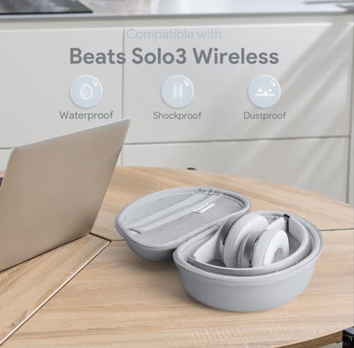 Étui Beats Solo3 protection rigide anti rayure sac argent Yinke