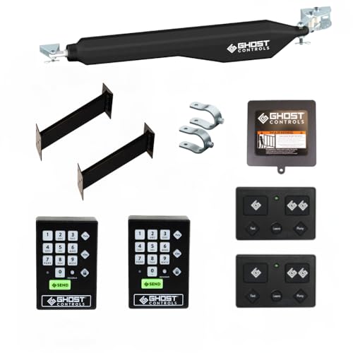 Ghost Controls Decorative Single Automatic Gate Opener Additional Access Bundle image 5