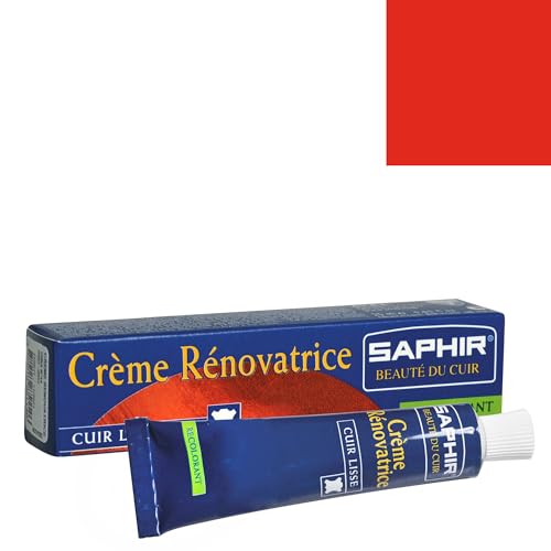 Saphir Cirage Crème Rénovatrice Tube Rouge, 25 ml