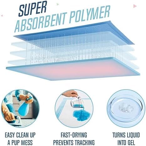 PETSWORLD-Giant-Potty-Pads-for-Dogs-Odor-Eliminating-36-x-36-140-Count-Pee-Pads-for-Pets-Gigantic-Great-Dane-Pads-5-Layer-Ultra-Absorbent-Technology-Leak-Proof-Training-Pads PETSWORLD Giant Potty Pads for Dogs Odor Eliminating 36 x 36 140 Count Pee Pads for Pets Gigantic Great Dane Pads 5 Layer Ultra Absorbent Technology Leak Proof Training Pads