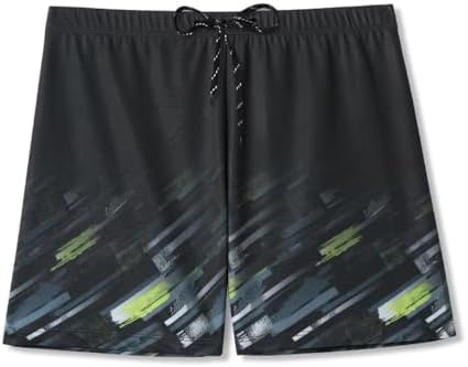 [Yucahype] 水着 メンズ フィットネス トレーニング 競泳 インナー付き フィットネス水着 トレーニング水着 競泳水着 大きいサイズ L-5XL(XL LiuXingB)
