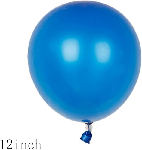 Miniatura 4 de Globos, 11 globos de aluminio de 8 años para decoración de fiesta de cumpleaños de 8 años, globos de confeti para niños de 8 años (8º, azul)
