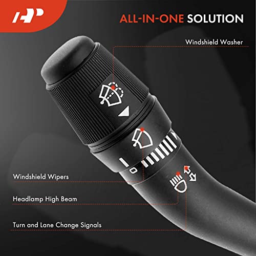 A-Premium Windshield Wiper Washer Switch Turn Signal Switch Headlamp High Beam Switch Compatible With Ford Ranger 1995-1998 Explorer 1995-1998 Mercury Mountaineer 1997-1998 Mazda B2300/2500/3000/4000 #TOP1