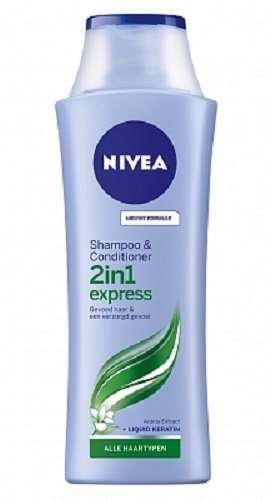 Nivea 2in1 Express Shampoo and Conditioner with Acacia extract & Keratin 400 ml