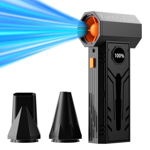 130000 RPM Ventilatore Elettrico Brushless Motore Ad Alta Velocità Asciugatrice USB Per Soffiare Polvere Capelli soffiatori turbina neve, aggiornamento ventilatore, neve portatile Polvere violento