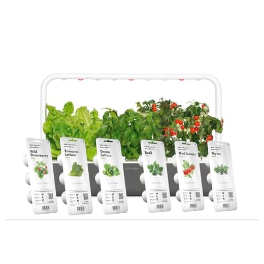 Smart Garden 9 Gray Bundle with 18 Pods