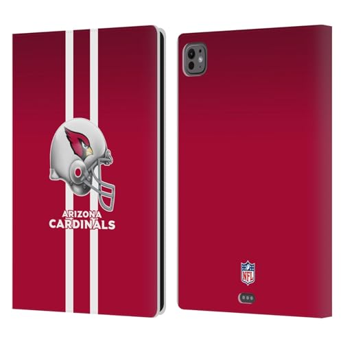 Housse iPad Pro 11 M4 2024 cuir Arizona Cardinals Head Case Designs