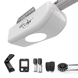 Atoms ATR-1622CK by Skylink 1/2HPF Garage Door Opener with Extremely Quiet DC Motor, Chain Drive and Wireless Keypad