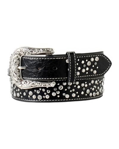 ARIAT Women's' Western Belt Rhinestones Nailheads
