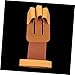 BESPORTBLE Outdoor Archery Fingers Glove Shooting Gloves for Men Women Wrist Belt for Comfort and Brown Shooting Gear