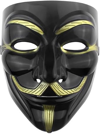Hacker Anonymous Mask V For Vendetta Mask For Kids Women Men Halloween Party Costume Cosplay
