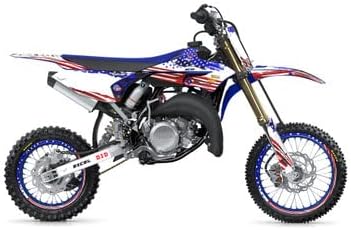 Miniatura 5 de Kit de base gráfica YZ 65 Merica USA Senge 2018-2025 compatible con Yamaha