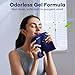 Qnoon Migraine Relief Cap, Headache Relief Cap Mask Products, Cooling Odorless Gel Ice Head Wrap for Tension, Stress,Hangover & Puffy Eyes