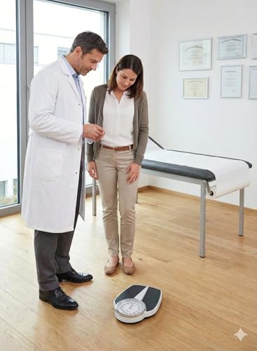 Pèse-personne mécanique 160kg Soehnle Professional 6163 balance sans pile pour pesée fiable - 4