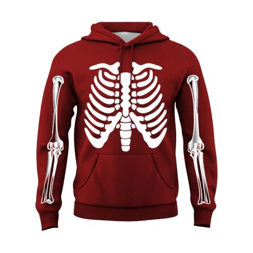 Sudaderas con capucha de esqueleto evitan el sudor en tu running 3