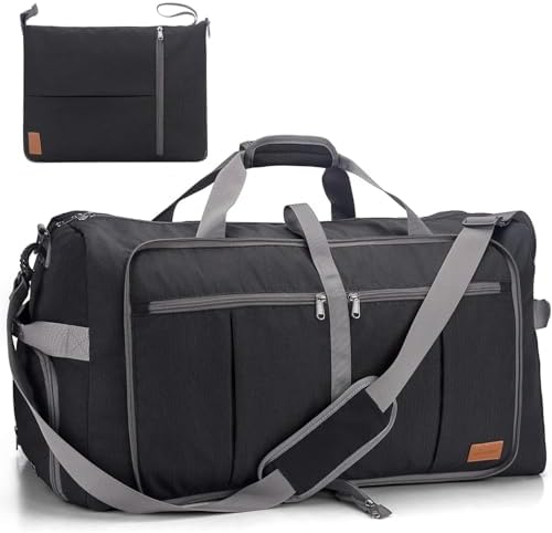 Upeelife 125L Große Reisetasche Faltbar mit Schuhfach für Herren & Damen | Wasserdicht Reisetaschen Groß, Leichte Sporttasche XXL Weekender Travel Duffle Bag