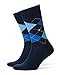 Price comparison product image Burlington Men's King Socks, Cotton, Blue (Marine 6121), 11-14 (1 Pair)