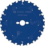 Bosch 1x Lame de scie circulaire filaire EXPERT Wood pour scies stationnaires (pour Bois r...