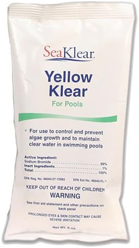 SeaKlear 1020007 Yellow Klear 6oz for Pool