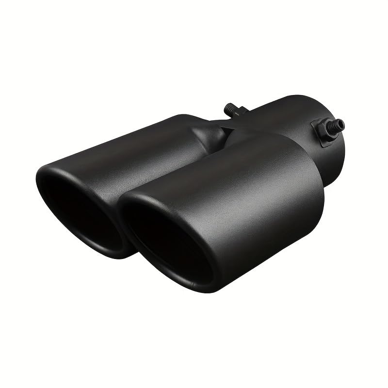 Buse d'échappement double sortie en acier inox pour tube auto
