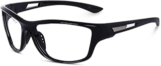 eymen i Eyemen I Wrap Around Sunglasses for Men and Women | HD Vision Glasses for Driving Car Riding Bike | Travelling Sports Outdoors (Clear)-picture-31