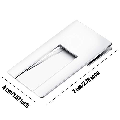 3 Pieces Stainless Steel Foldable Cigar Holder Cigarette Display Shelf Cigar Stand Rack For Cigarette Father's Day Supplies, Silver #TOP2