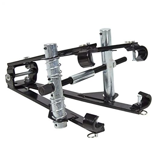 XtremepowerUS Single Action Tire Strut Coil Spring Press Compressor Work w/Macpherson Strut Compress, Black