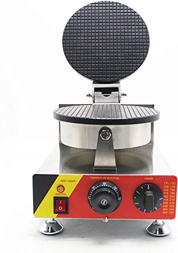 LXDDP Kommerzielle Eistüte Maschine Antihaft-Eierbrötchen Waffeleisen Elektrischer Haushaltswaffeln Ofen Belgischer… – Bild 3