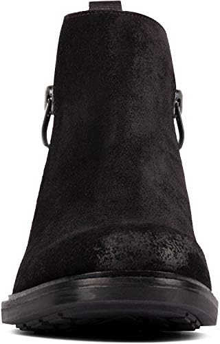 Clarks Clarkdale Zip Black Suede 8.5 D (M) | Image 3