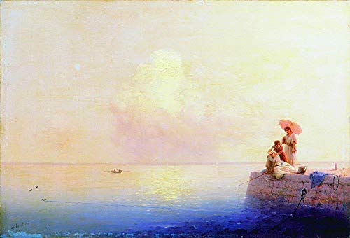 Peintures sur toile mer calme Ivan Aivazovsky pour vibrer d'art