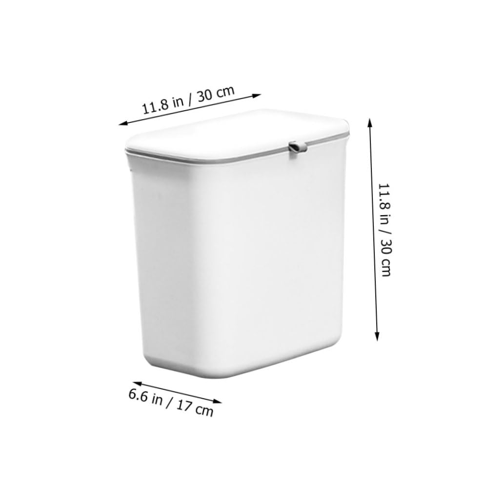 Caneca de basura con tapa compartimentos para separación húmedo y seco miniatura 2