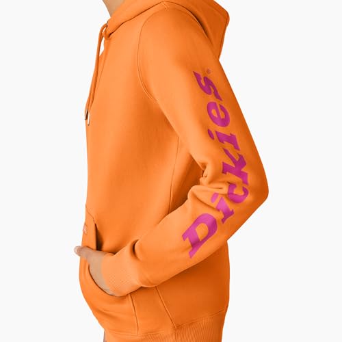 Image of Dickies womens Heavyweight Logo Sleeve Pullover