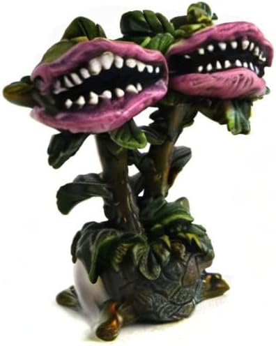 Miniatura 2 de Little Shop of Horrors - Trampa para moscas Venus de resina en miniatura de 2 pulgadas de alto para uso en jardín de hadas, Halloween o decoración