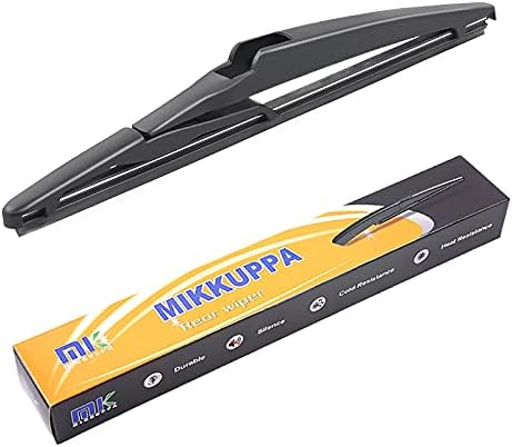 Rear Wiper Blade, 85242-12090 Compatible with TOYOTA RAV4 2000-2012, Toyota Highlander 2001-2019 MIKKUPPA New Back Windshield Wiper Blade, All Season Natural Rubber Cleaning Window