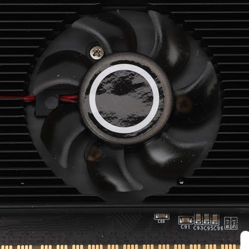 Scheda Grafica GT740 4GB, DDR3 GPU a 128 Bit, Scheda Video da Gioco PCIE 3.0 X8, Scheda Grafica a Basso Profilo a Basso Profilo Desktop con HDMI, DVI, Porte VGA - Scheda video - Immagine 8