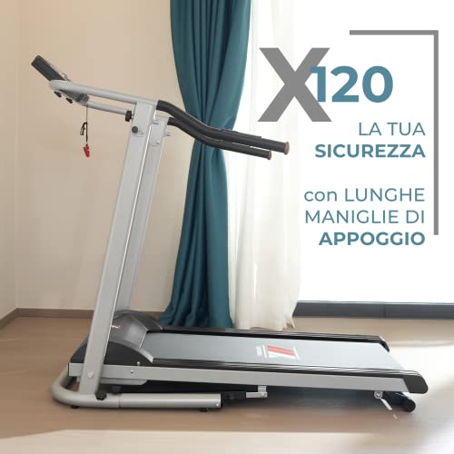 YM TAP X120 BEAR, Laufband Oversize, maximale Halterung 180 kg, ideal für Rehabilitation, für Menschen im Übergewicht… – Bild 3