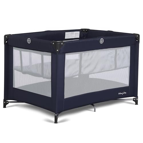 Dream On Me Zazzy Portable Playard with Bassinet - 360°