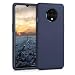Produktbild kwmobile Hülle kompatibel mit OnePlus 7T - Hülle Silikon gummiert - Handyhülle - Handy Case in Marineblau