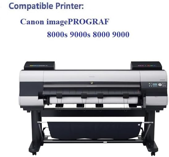 Vivid Colors VC PFI-701 Matte Black Ink Cartridge for Canon PFI-701MBK (700ml, Matte Black) for Canon imagePROGRAF 8000 9000 8000s 9000s Printer.