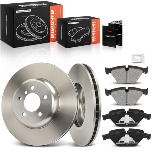 Kit disques et plaquettes de frein avant pour 5er F10 F11 Break remplace 34116775314