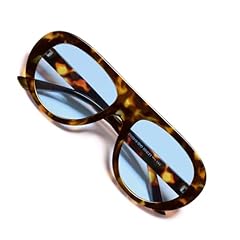 C6 Tortoise Frame/Light Blue Lenses