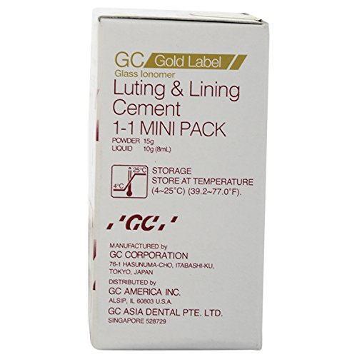 Fujifilm Fuji 1 Gic, Glass Ionomer Cement To Fix Crown (Powder- 10gms, Liquid- 7gms)