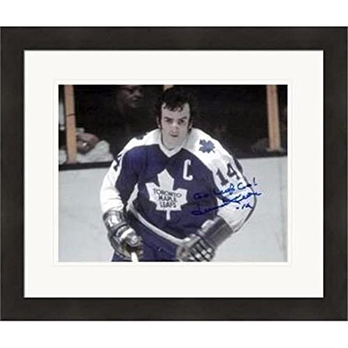 Autograph Warehouse 454969 8 x 10 in. Toronto Maple Leafs Hockey Hall of Fame No. SC11 Matted & Framed Dave Keon