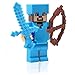 LEGO Minecraft Steve with Diamond Armor and Sword