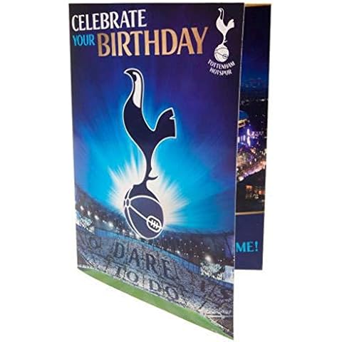 Tottenham Hotspur Musical Birthday Card Cover